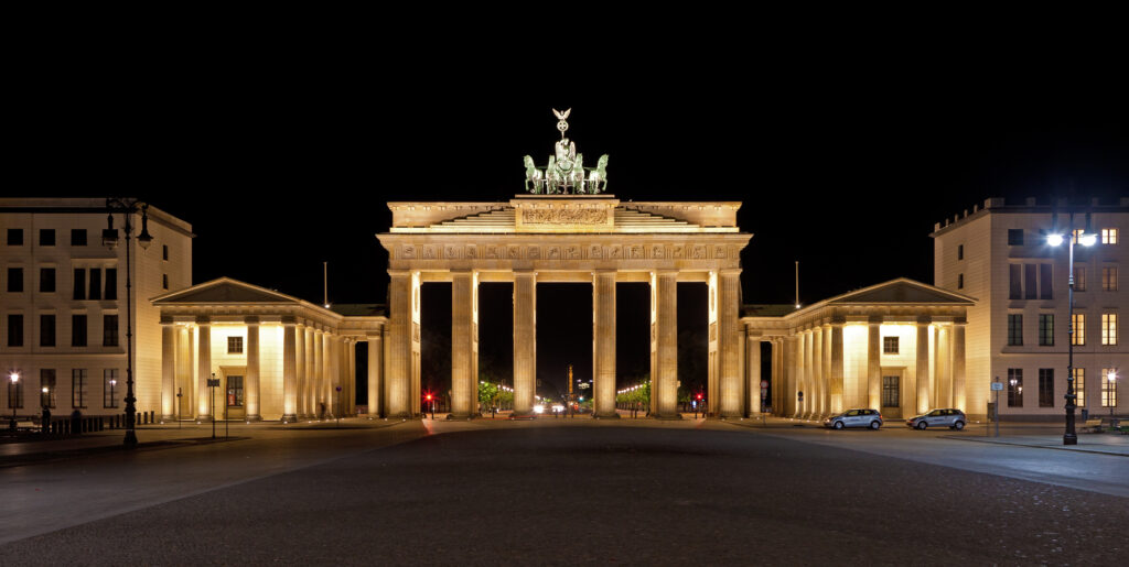 04 brandenburger tor nachts